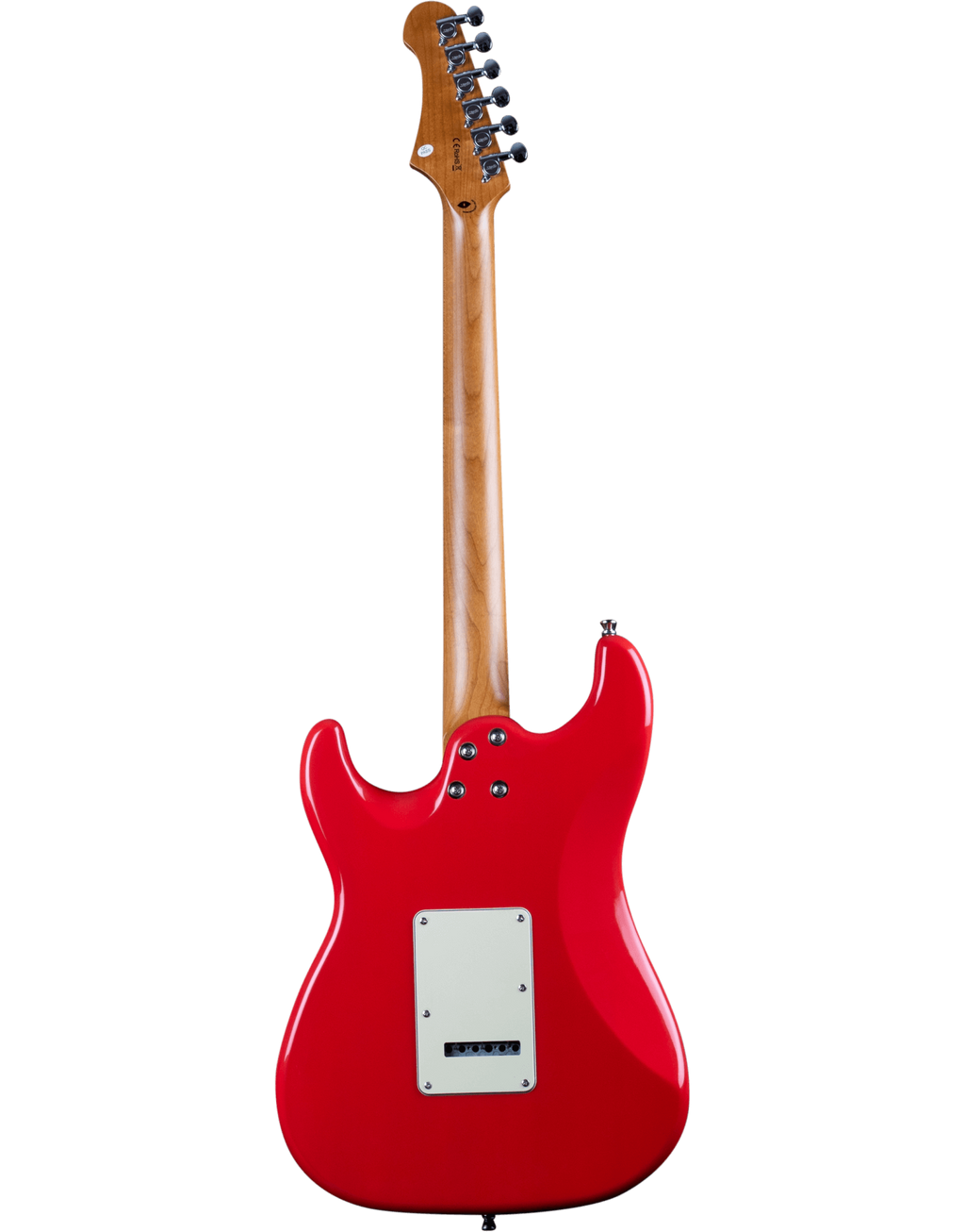 Jet JS400 HT HSS Electric Guitar, Roasted MN with Rosewood FB - Red