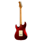 Jet JS480 HSS Electric Guitar, Roasted Maple Neck with Rosewood FB - Wine Red
