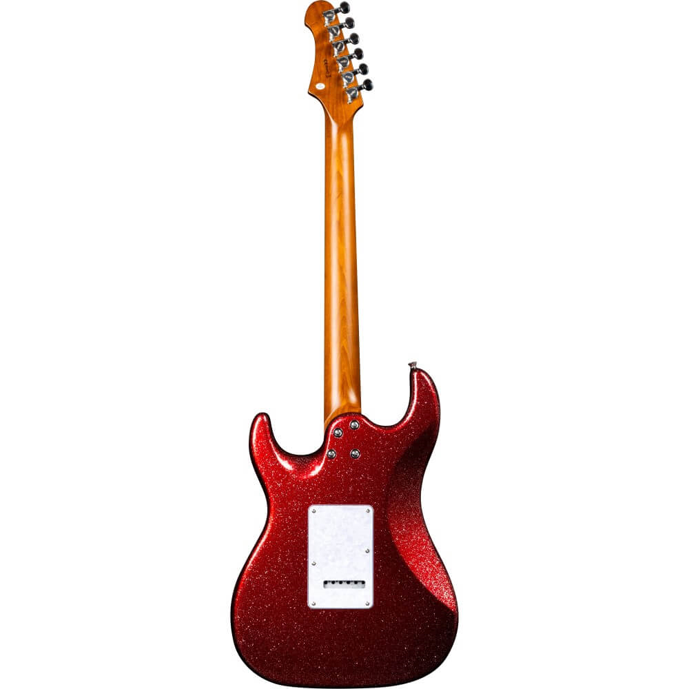 Jet JS-500 HH Electric Guitar with Ebony Fretboard - Red Sparkle