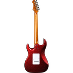 Jet JS-500 HH Electric Guitar with Ebony Fretboard - Red Sparkle