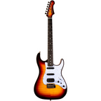 Jet JS-600 HSS Electric Guitar with Ebony Fretboard - Sunburst