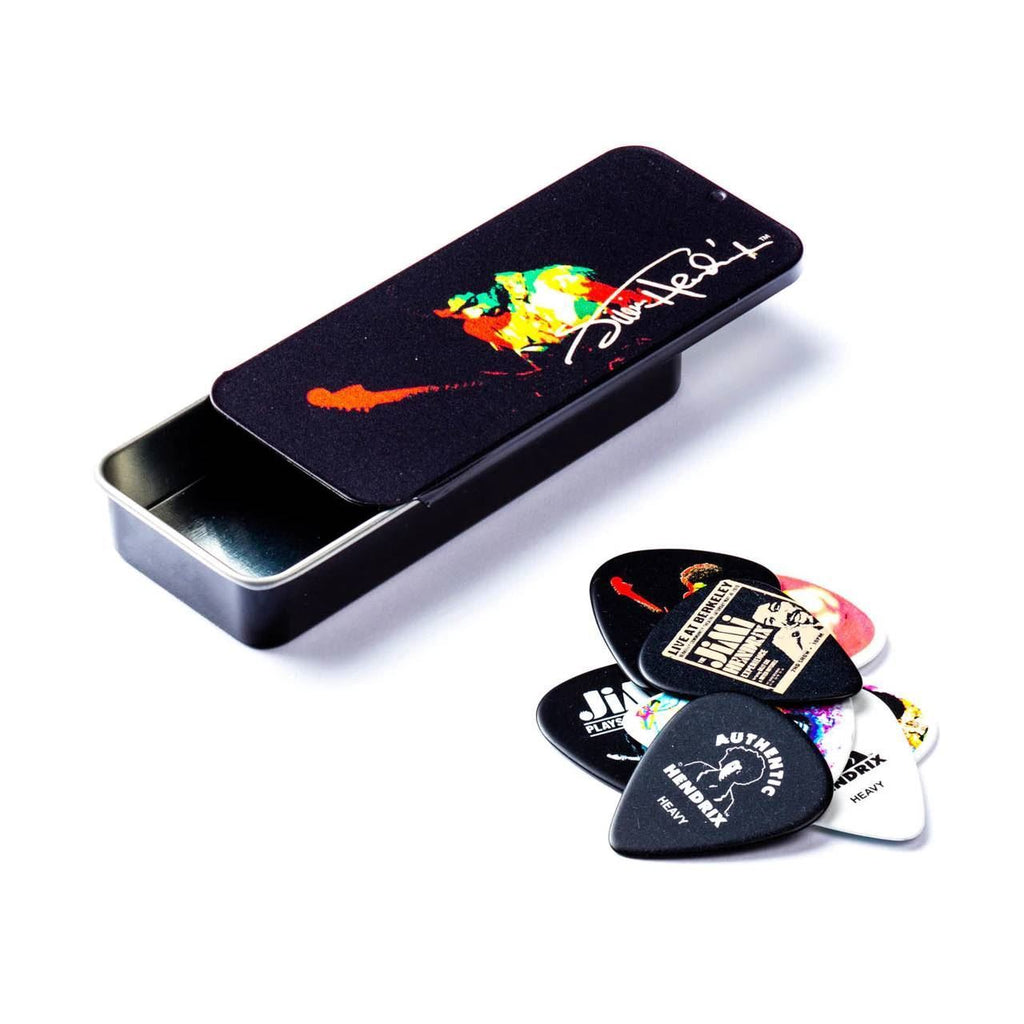 Jim Dunlop JSA33 Jimi Hendrix Band of Gypsy's Collector's Pick Tin