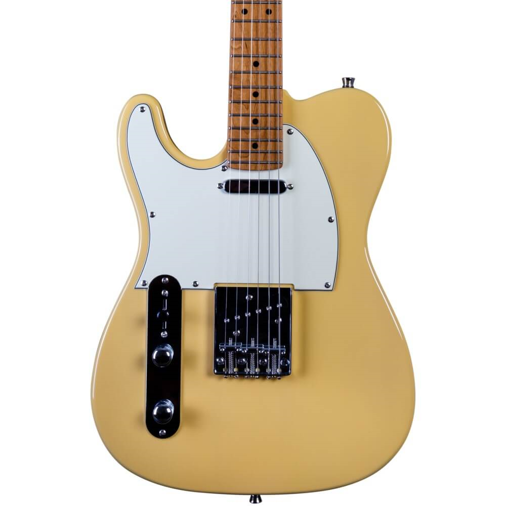 Jet JT-300 Left-Handed Electric Guitar with Maple Fretboard - Butterscotch