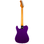 Jet JT-300 electric guitar with a plum finish, featuring a maple fretboard and sleek body design.
