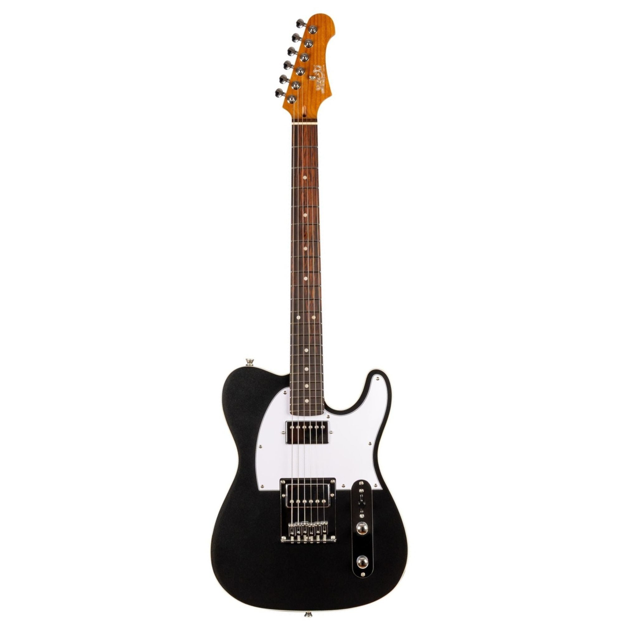 Jet JT-350 HH Electric Guitar with Roasted Maple Fretboard - Black