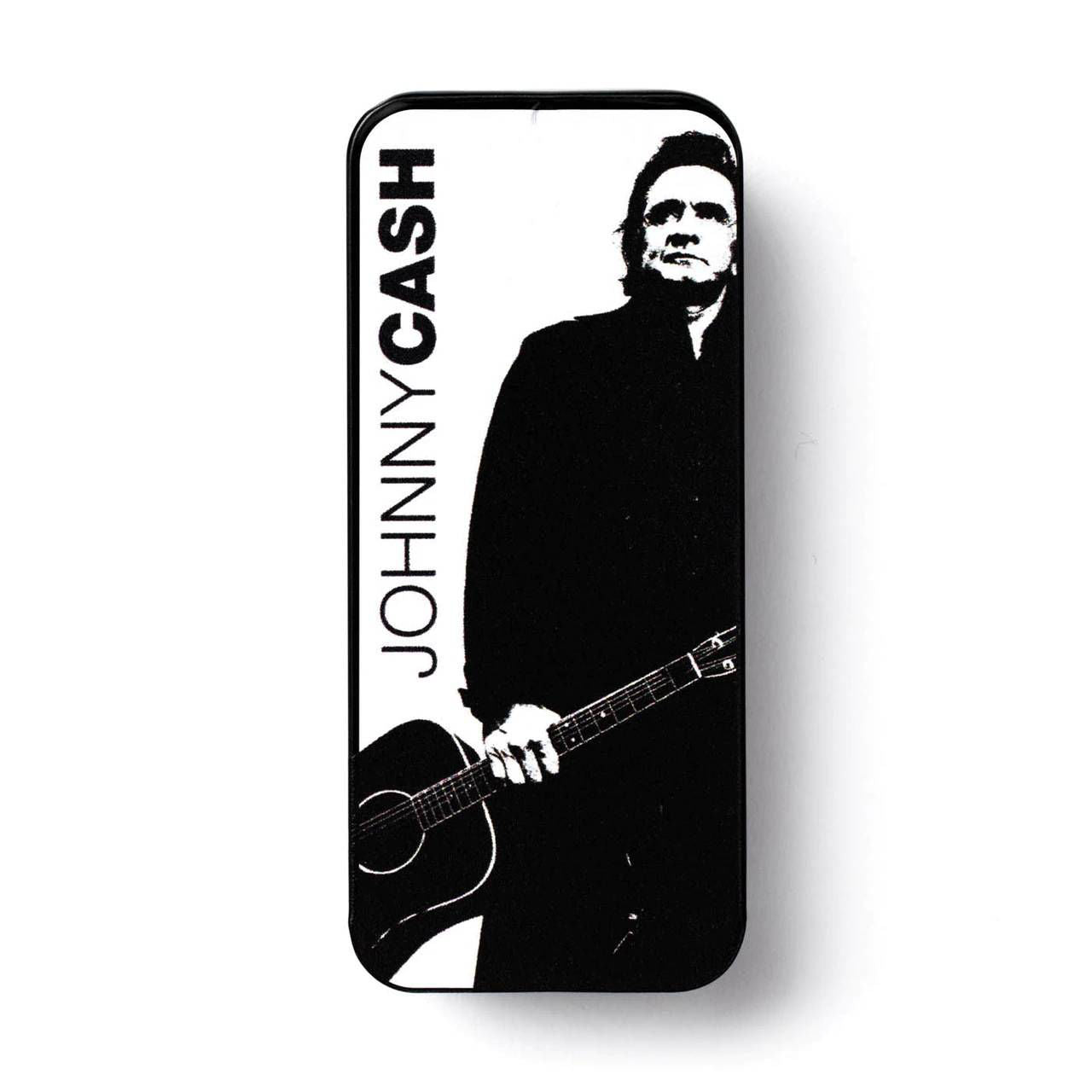Jim Dunlop JT102 Johnny Cash Legend Collector's Guitar Pick Tin
