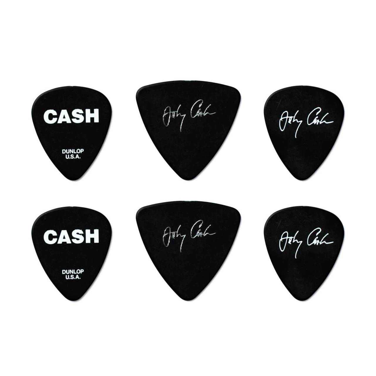 Jim Dunlop JT104 Johnny Cash Bold Cash Collector's Guitar Pick Tin