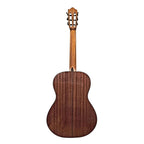 Katoh EV10 Evolution nylon string classical guitar with a natural wood finish and six nylon strings, designed for classical music playing.