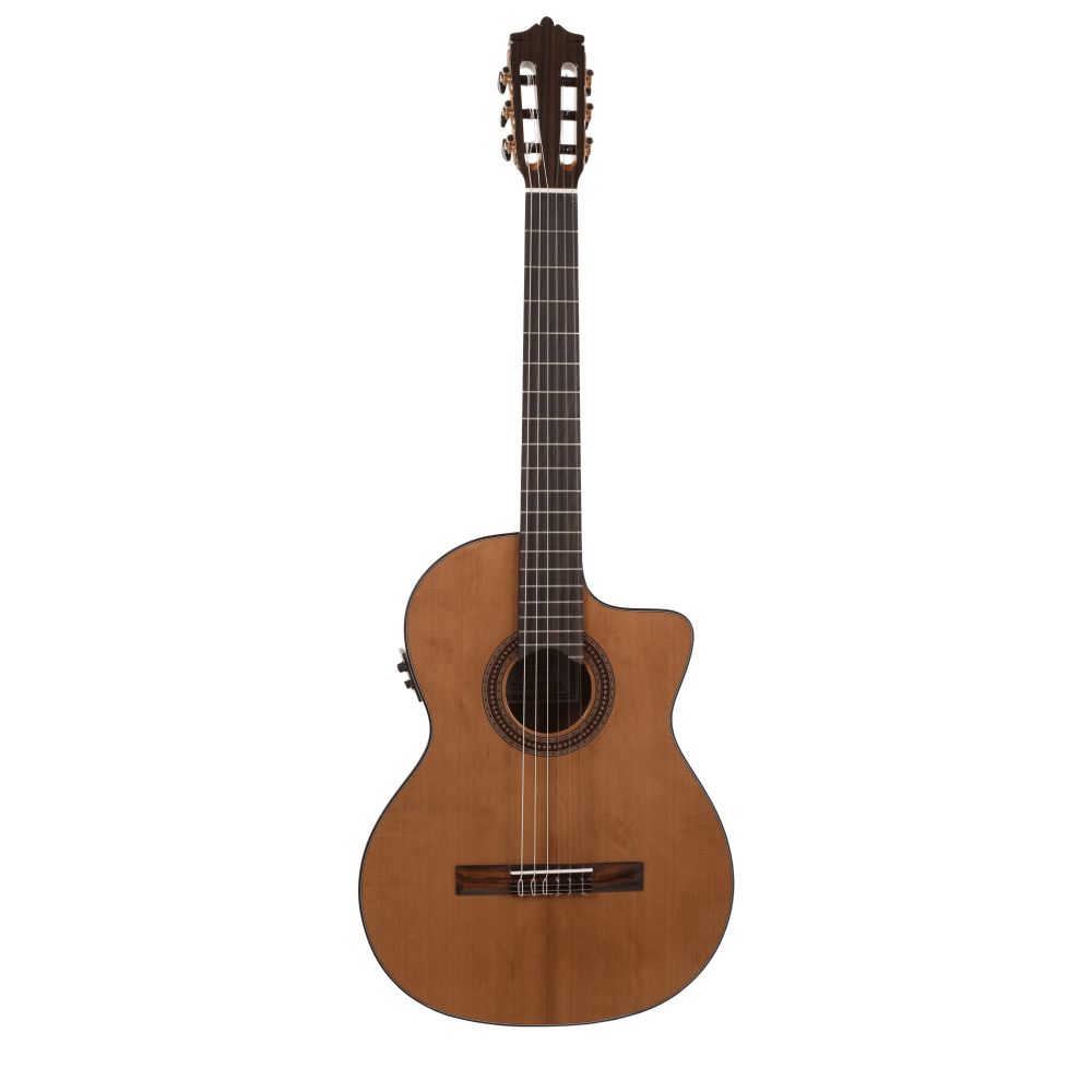 Katoh MCG40CEQ Classical Guitar with Pickup and Cutaway