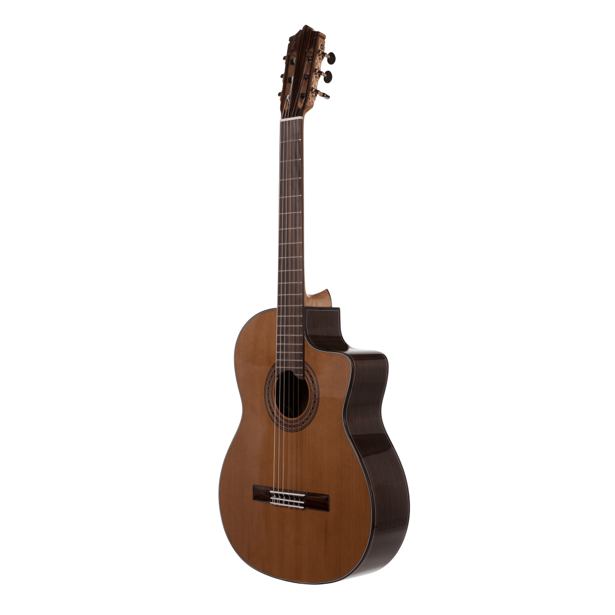 Katoh MCG50CEQ Classical Guitar with Pickup and Solid Top