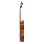 Katoh MCG110S classical acoustic guitar with a wooden body and nylon strings, showcasing traditional craftsmanship and design.
