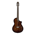 Katoh Hispania A/E Electric Nylon String Guitar in Cognac