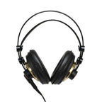 AKG K240s semi-open studio headphones with over-ear design and adjustable headband, shown in a clean studio setting.