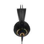 AKG K240s semi-open studio headphones with adjustable headband and large ear cups for professional audio monitoring.