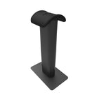 Black Kanto KANH2 premium headphone stand with sleek design, perfect for organizing and displaying headphones.