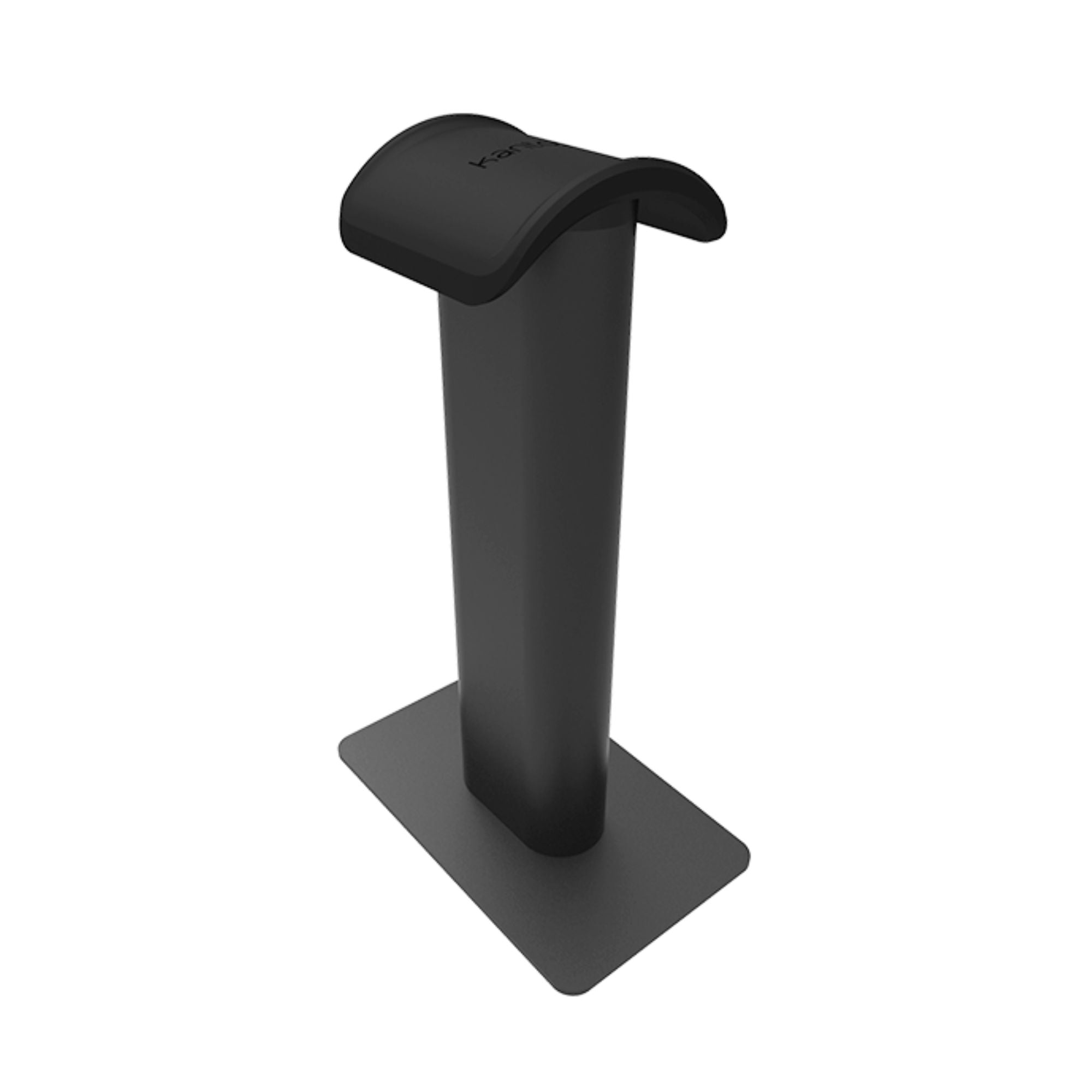 Black Kanto KANH2 premium headphone stand with sleek design, perfect for organizing and displaying headphones.