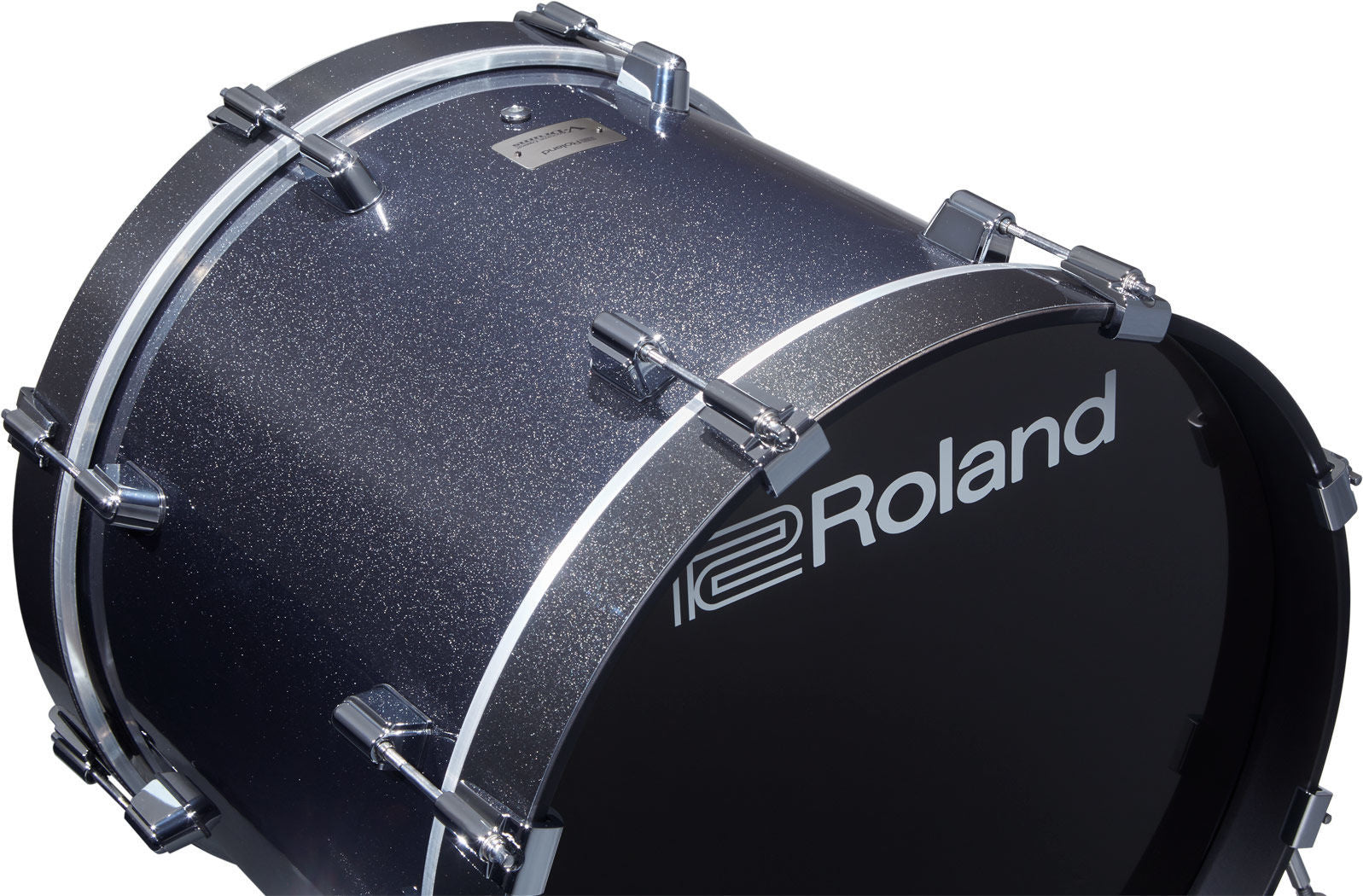 Roland KD200MS 20 V-Drums Acoustic Design Kick Drum Pad in Metallic Sparkle