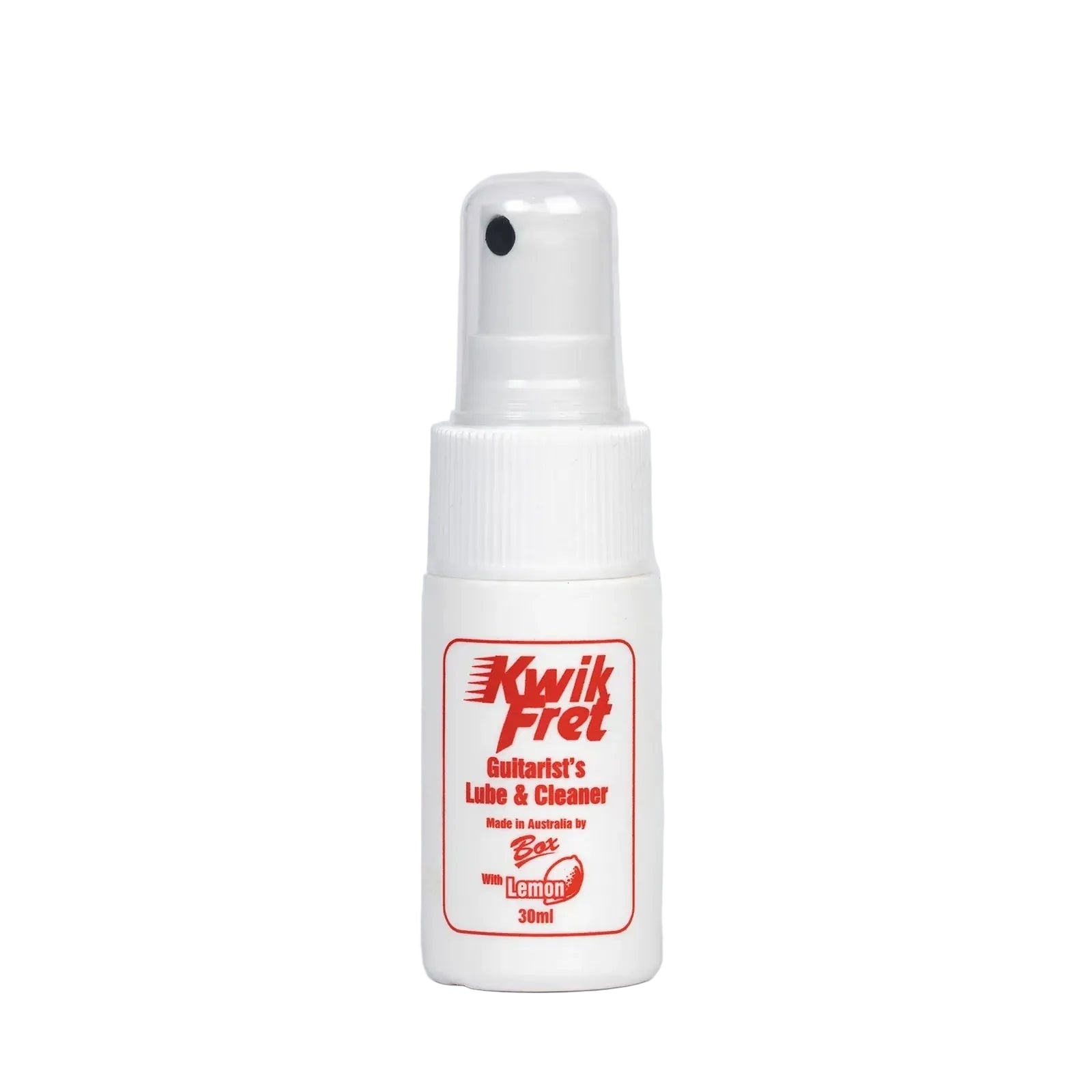 KwikFret Kwik Shine KF9 Guitar Polish bottle, guitar accessories product for cleaning and shining electric and acoustic guitars.