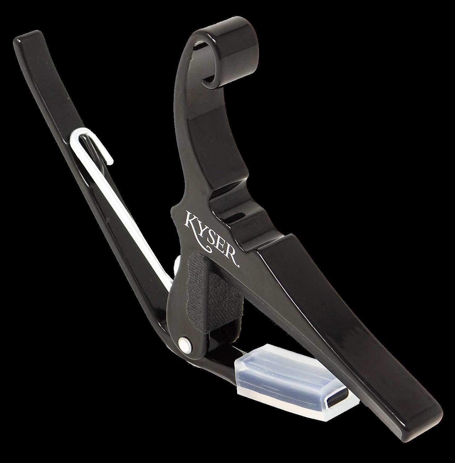 Kyser KG6 Quick-Change Acoustic Guitar Capo - Black