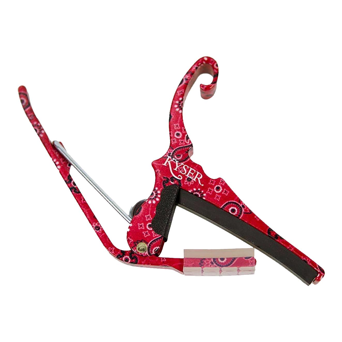 Kyser KG6 Guitar Capo - Red Bandana