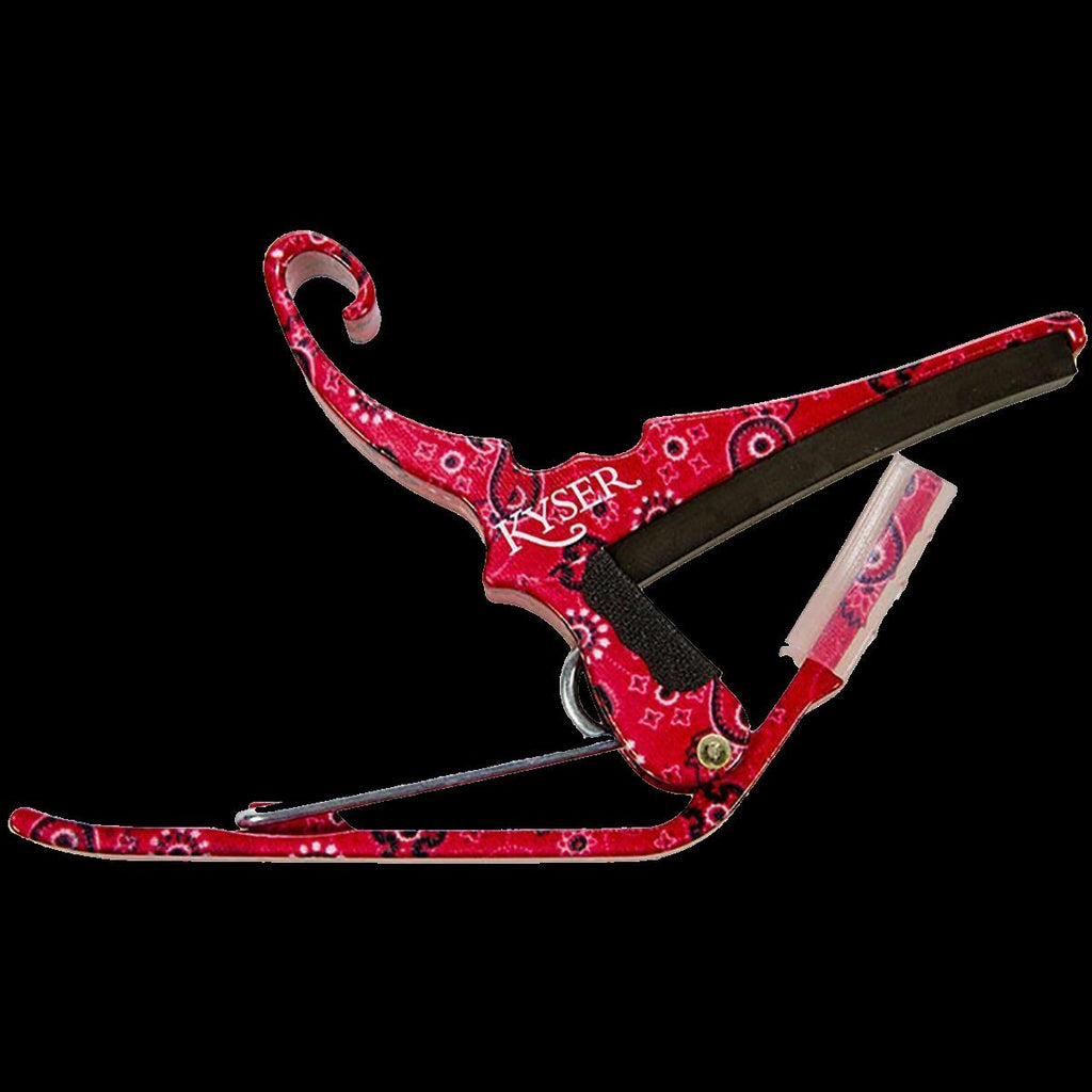 Kyser KG6 Guitar Capo - Red Bandana