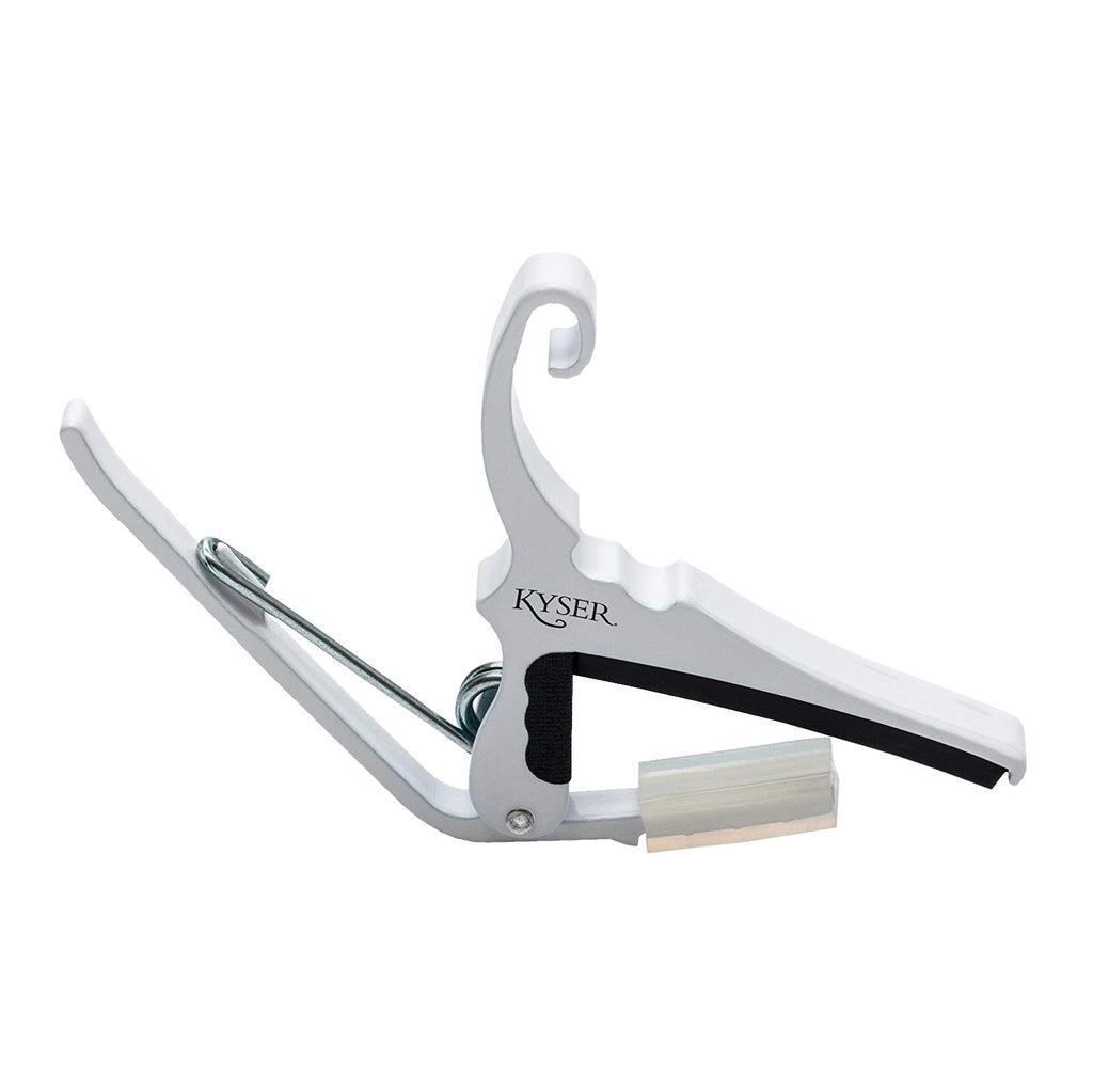 Kyser KG6 Guitar Capo - White