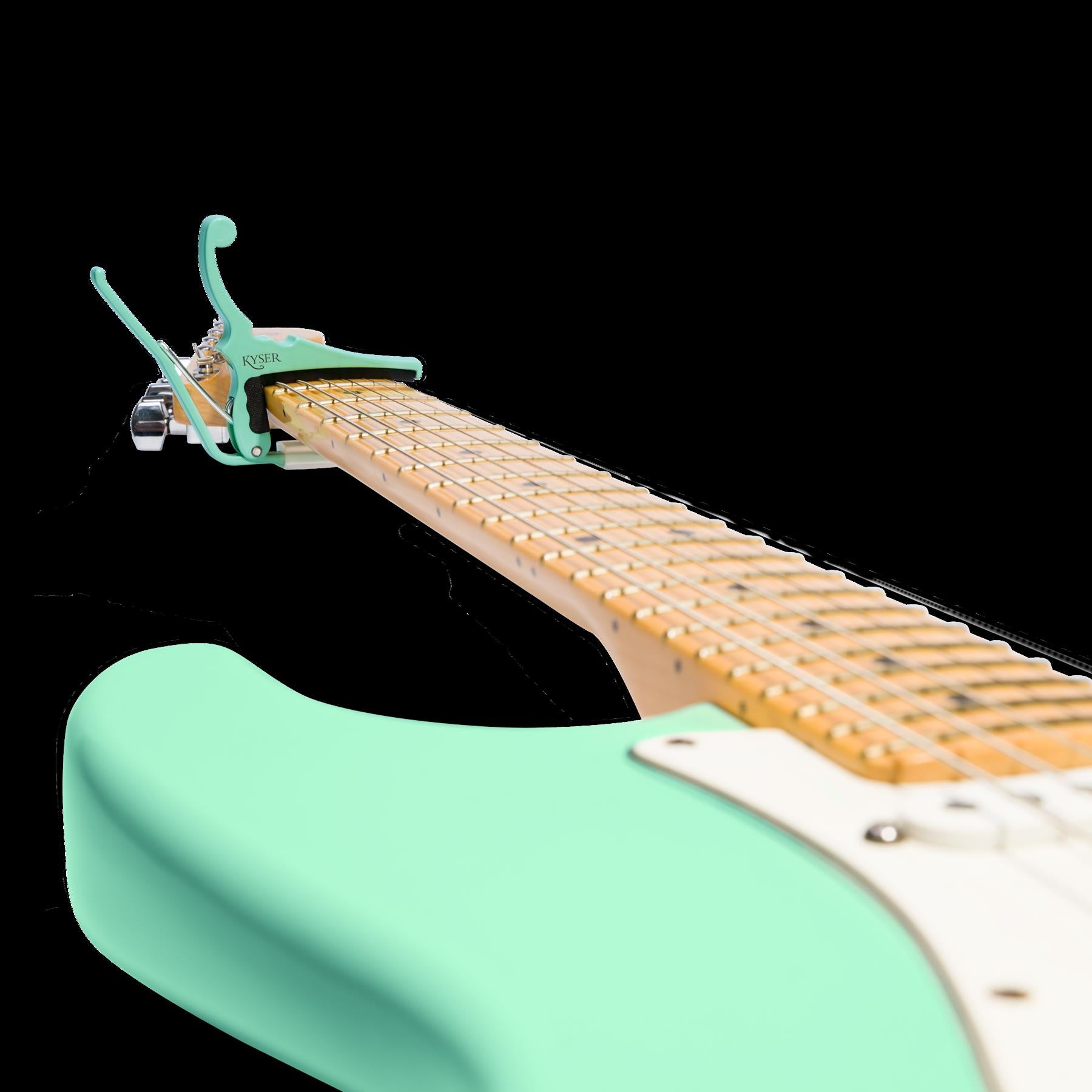 Kyser Fender Limited Edition Quick-Change Capo - Surf Green