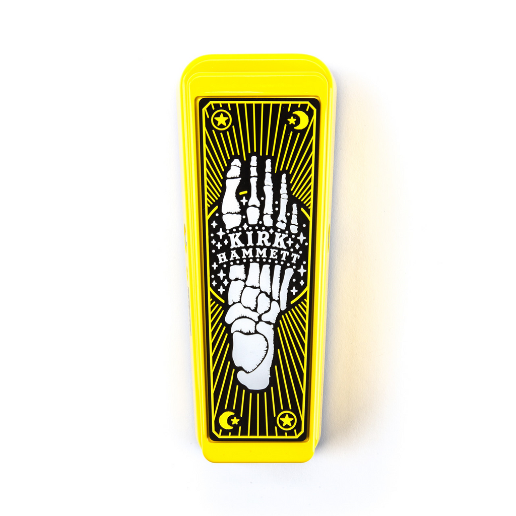 Jim Dunlop Cry Baby Signature Kirk Hammett Yellow Sparkle Edition Wah Pedal
