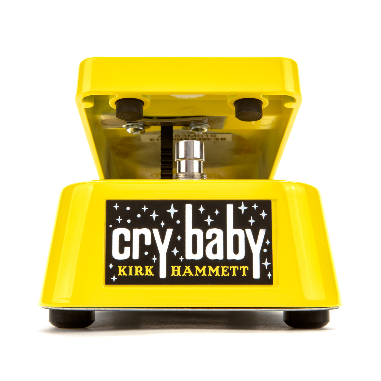 Jim Dunlop Cry Baby Signature Kirk Hammett Yellow Sparkle Edition Wah Pedal