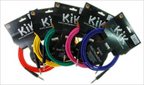 Klotz KIK Guitar Cable 3m (10ft) - Blue/Nickel Connectors