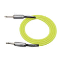 Kirlin KIMGE-221-YE-20 10FT Glow in the Dark Guitar Cable - Yellow