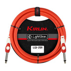 Kirlin 20ft Red Guitar Cable
