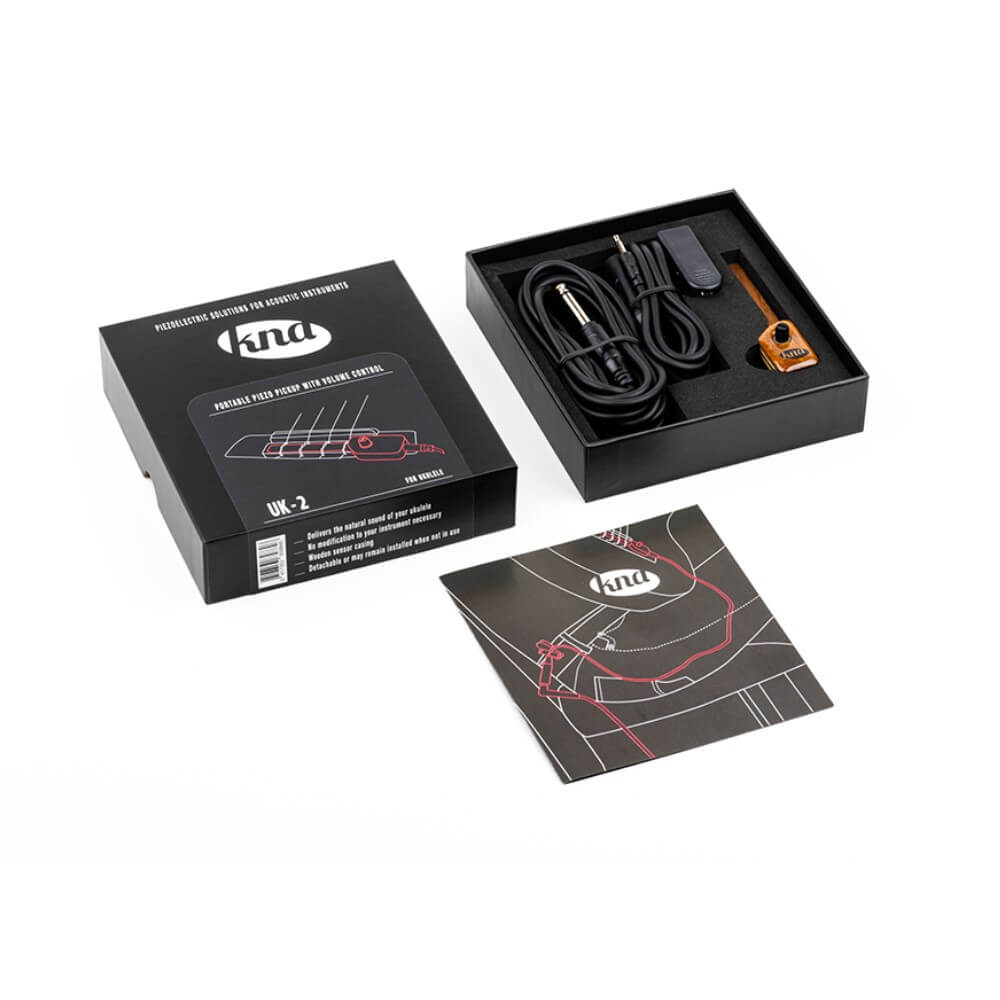 KNA UK-2 Ukulele Pickup with Volume Control