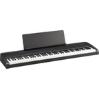 Korg B2 Plus 88 Note Weighted Digital Piano With Stand Pack - Black