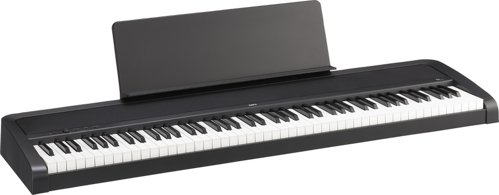 Korg CONCERT Series B2SP 88-Key Digital Piano with Stand and Pedals - Black