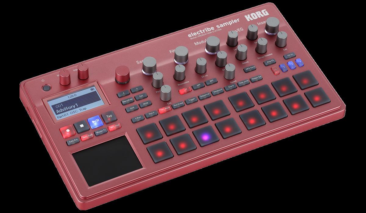 Korg Electribe 2 Music Production Sampler - Red
