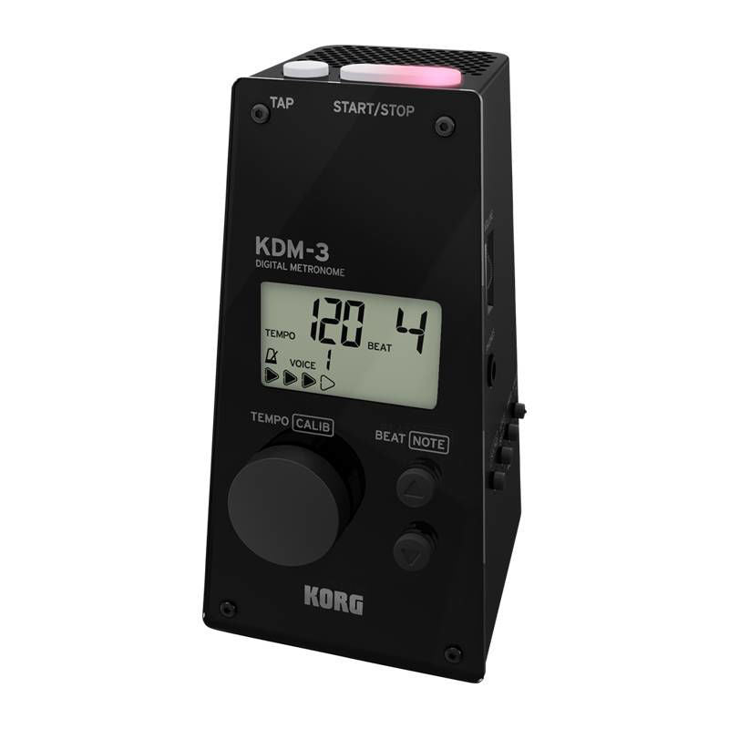 Korg KDM3 Digital Metronome, Black