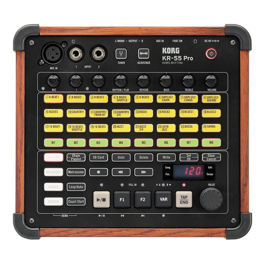 Korg KR-55PRO Drum Machine with Recorder/Mixer