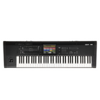 KORG KRONOS 3 workstation with 73 weighted hammer action keys, showcasing its sleek design and professional layout.