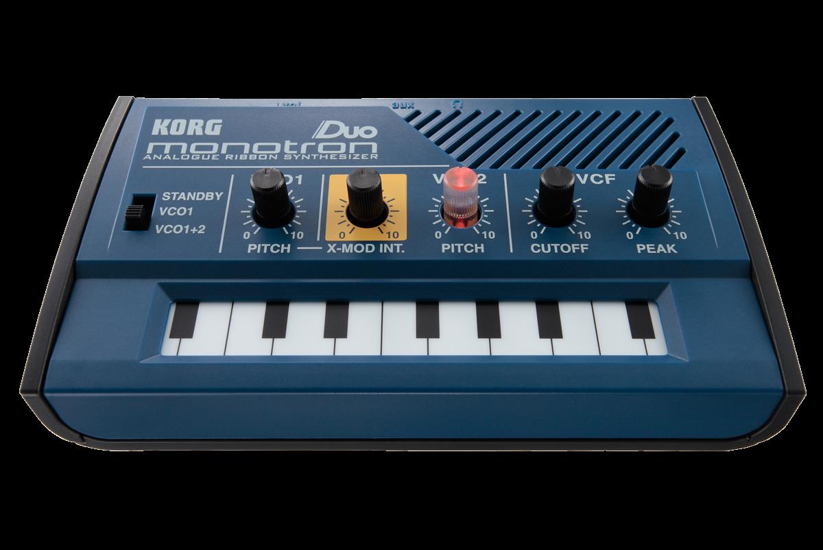 Korg Monotron Duo Analog ribbon synthesizer with two oscillators