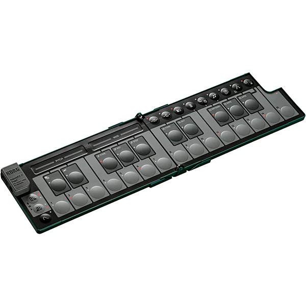 Korg Nanokey Fold 25 Key Foldable Midi Keyboard - Alpine Green
