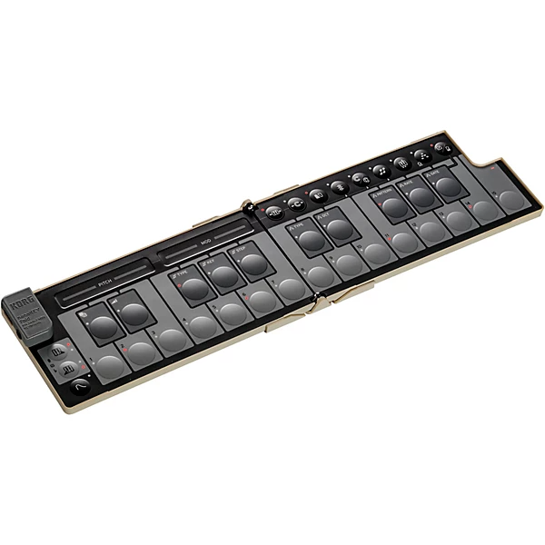 Korg Nanokey Fold 25 Key Foldable Midi Keyboard - Sand Beige