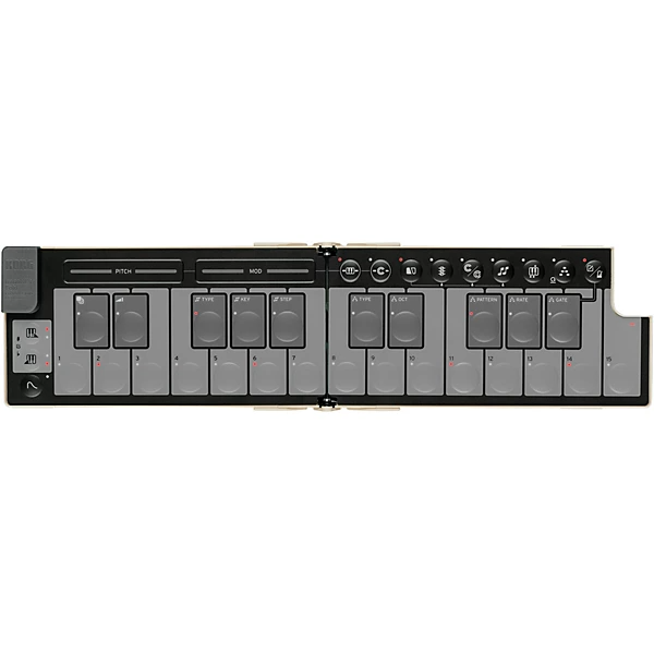 Korg Nanokey Fold 25 Key Foldable Midi Keyboard - Sand Beige
