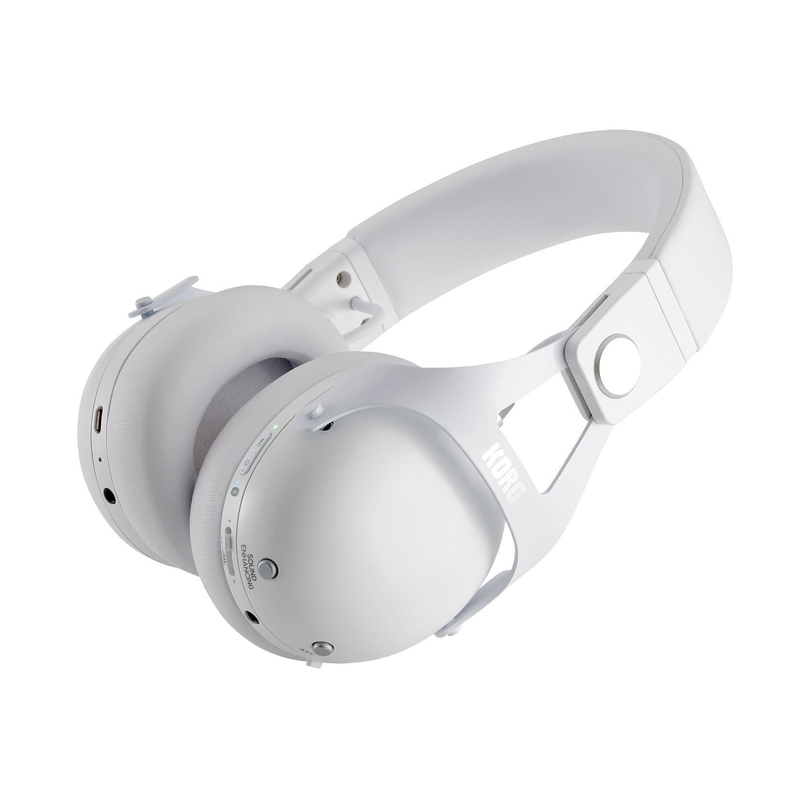 Korg NC-Q1 Smart Noise Cancelling Headphones in White