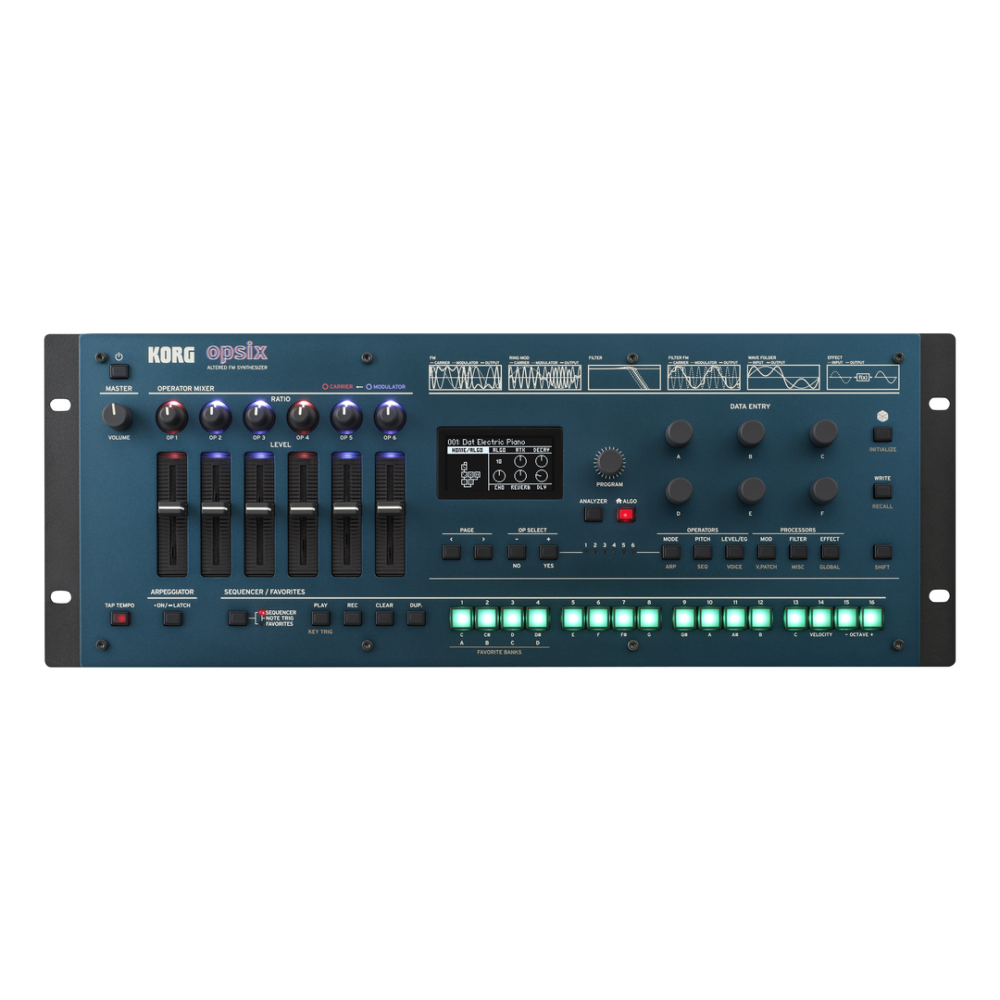 Korg opsix FM Synthesizer Rack Mount Module