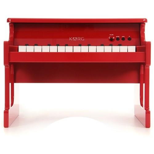 Korg TinyPiano 25-Minikey Digital Toy Piano in Red