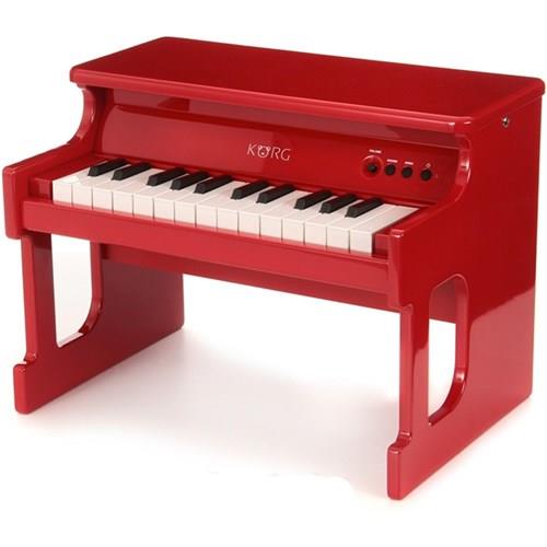 Korg TinyPiano 25-Minikey Digital Toy Piano in Red