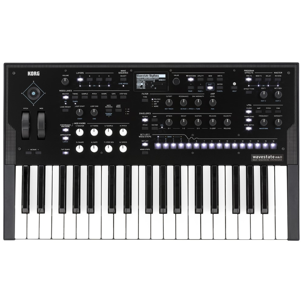 Korg Wavestate MkII 37-Key Wave Sequencing Synthesizer
