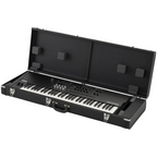 Korg Wavestate SE 61-note digital synthesizer keyboard with case, featuring wave sequencing and black finish