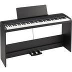 Korg B2 Plus 88 Note Weighted Digital Piano With Stand Pack - Black